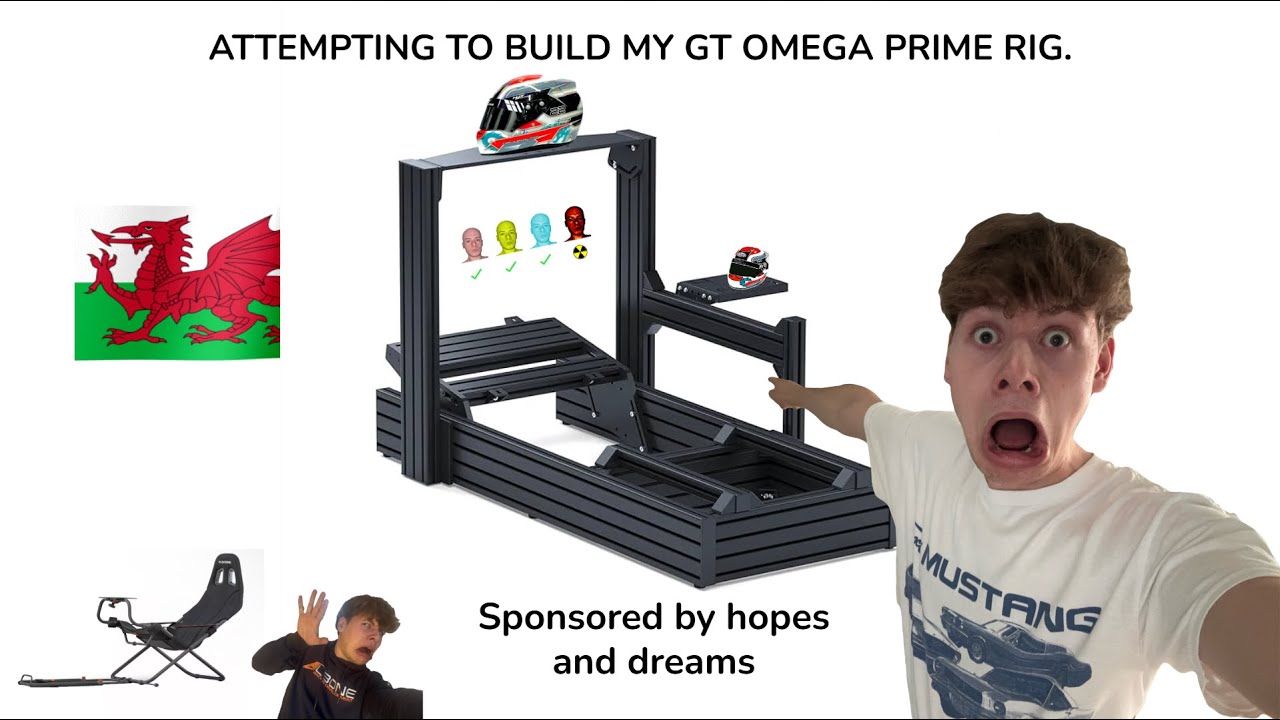 Attempting to build my brand new sim rig!