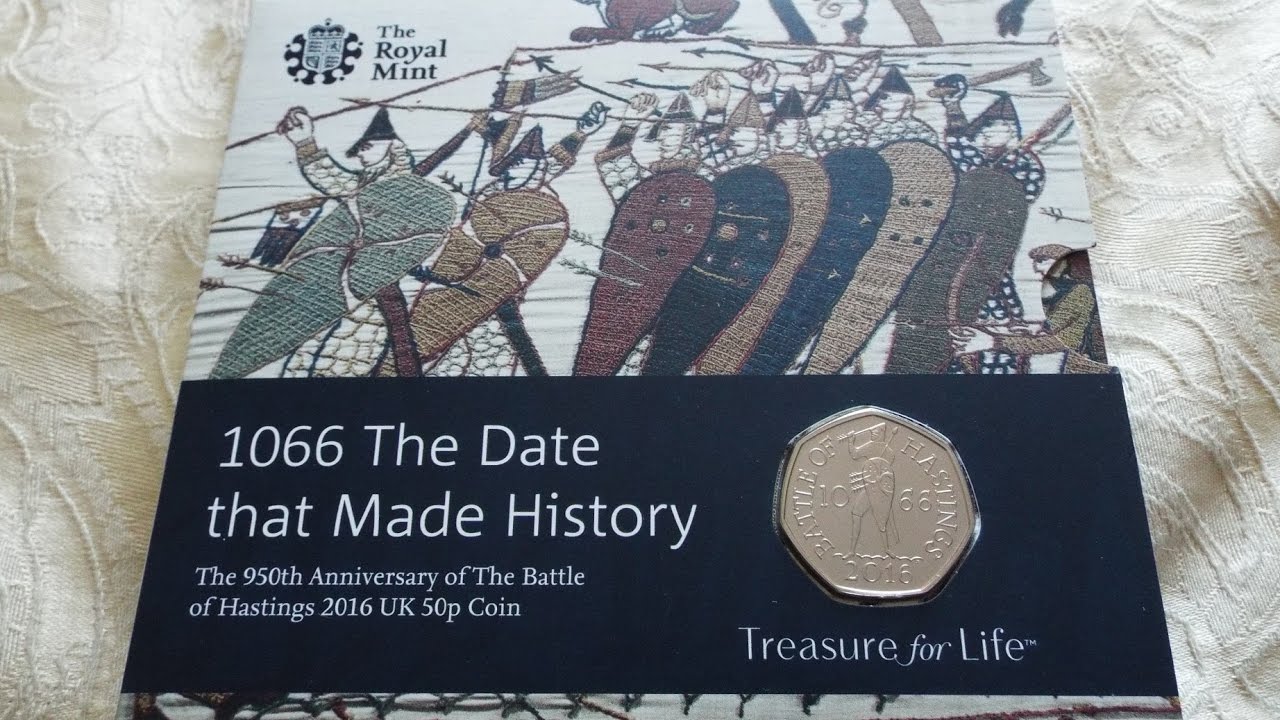 Royal Mint 'Battle of Hastings' 50p Coin!