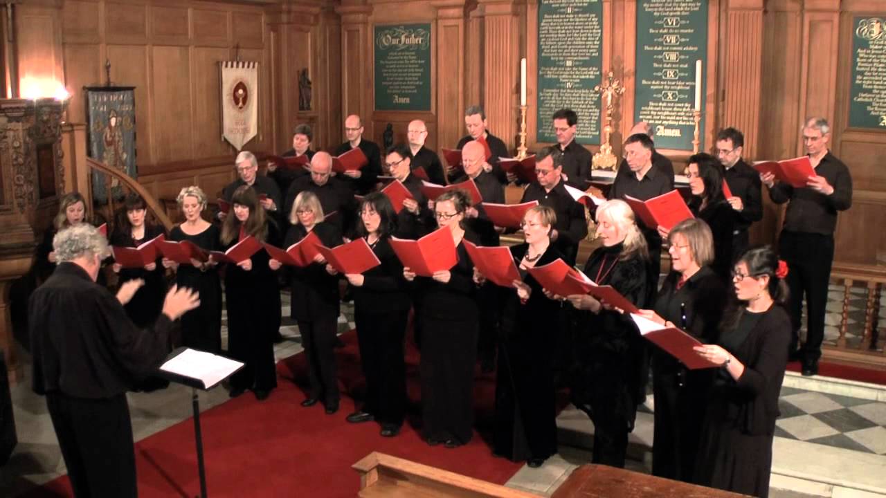 English Chamber Choir directed by Guy Protheroe sing IVAN MOODY  When Augustus Reigned (excerpt)