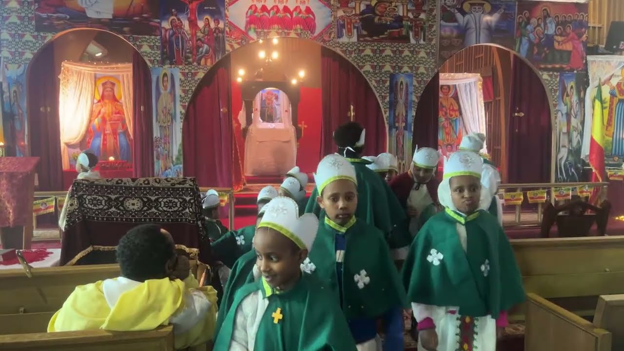 ዘወረደና እሁደ ሰንበት በፈለገህይወት ቅዱስ ገብርኤል ቤተክርስትያን የሰንበት ተማሪዋች የዝማሬ አገልግሎት እና ወንጌል 2723 St. Clair Ave. E.