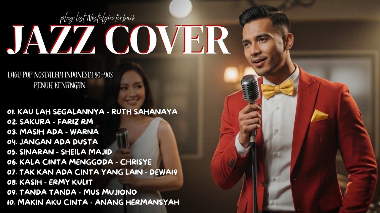 Penuh Kenangan, 10 Lagu Nostalgia Indonesia Paling Bikin Kangen | Jazz & Pop Cover By Delia Studio🎷