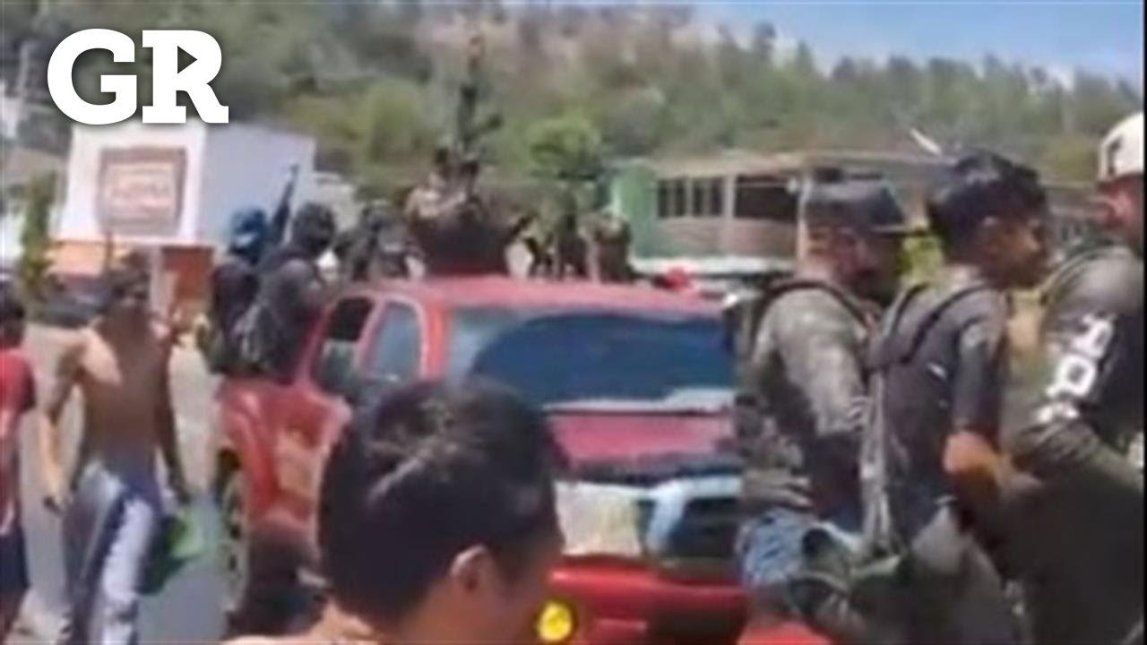 As&iacute; celebraron al CJNG en Ciudad Hidalgo, Michoac&aacute;n