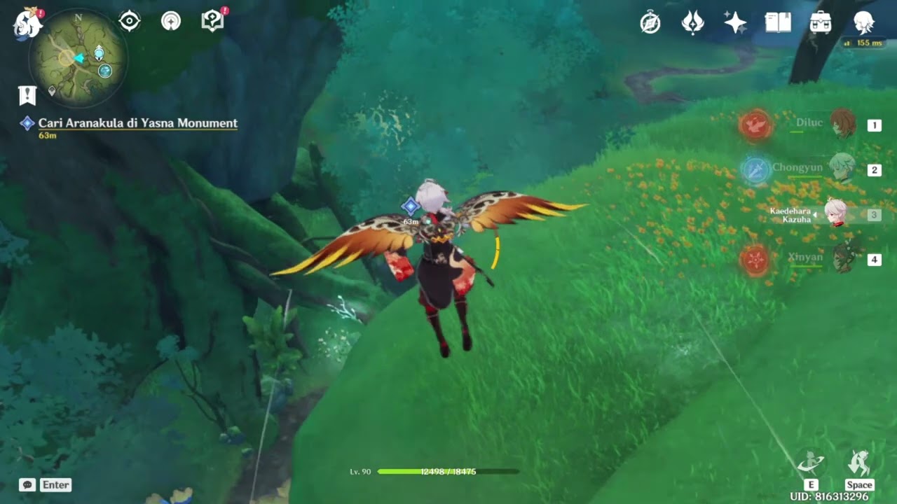 Cari Aranakula di Yasna Monument - Genshin Impact Sumeru Quest