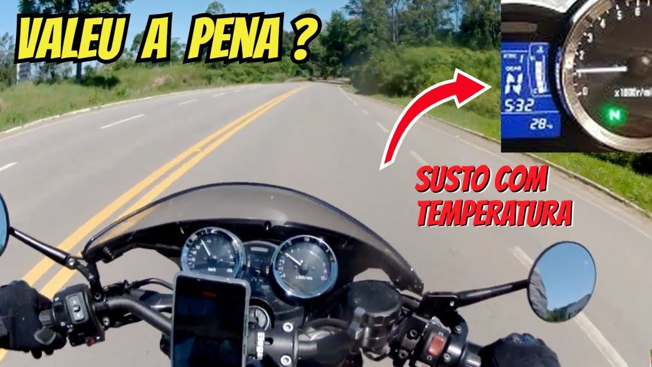 Quanto  Dinheiro Voltei na Troca? CB500X por Z900RS + Susto com a Temperatura do motor Kawasaki