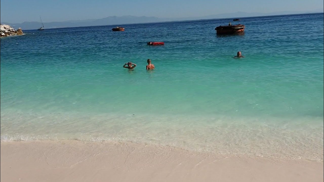 Thassos Blue and Green Water, Marble Beach Magic Island Greece