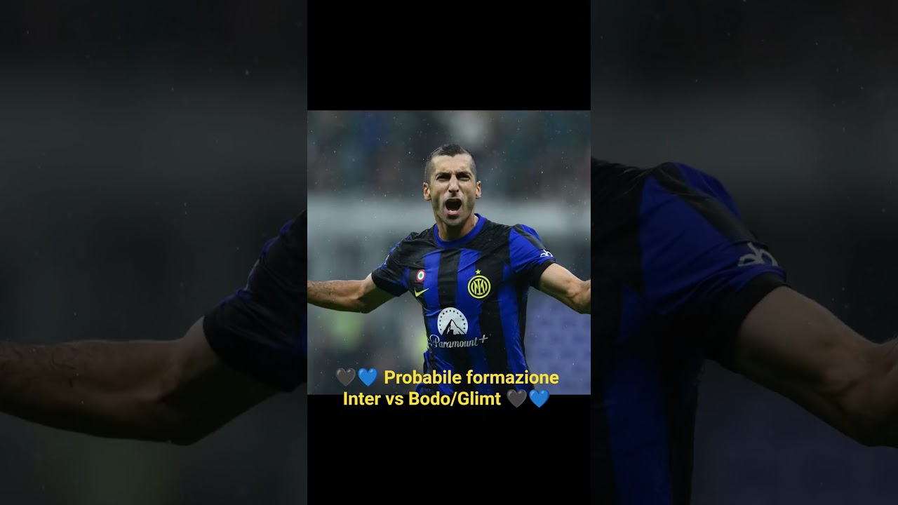 🖤💙 Probabile formazione Inter vs bodo/Glimt 🖤💙