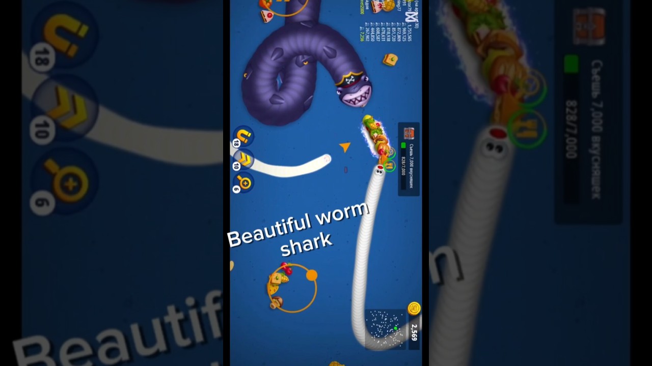 #WormsZone#WormGame#SnakeGame#Worms#Slither#MobileGaming#wormgame#shorts #muzic#рекомендации #games