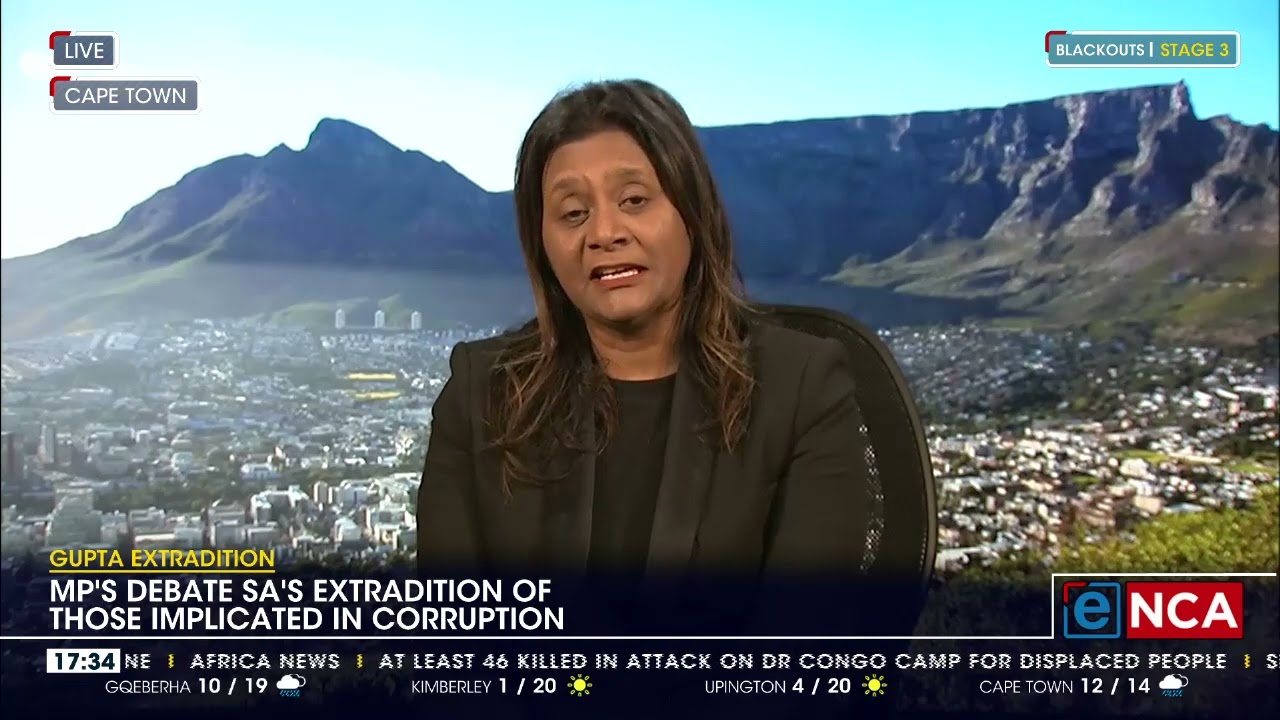MP's debate SA's extradition of those implicated in corruption