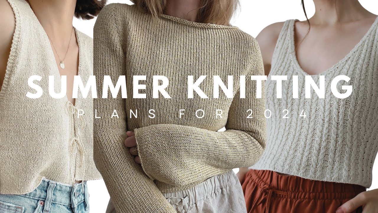 summer knitting plans | linen tees & fingering weight camisoles, knitting for olive yarn