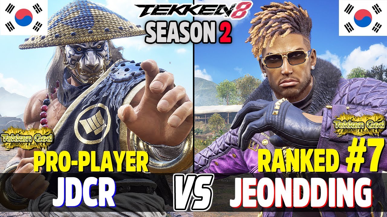 Tekken 8 (Season 2) ▰ JDCR (Heihachi) Vs JEONDDING (#7 Ranked Eddy) ▰ Player Matches!