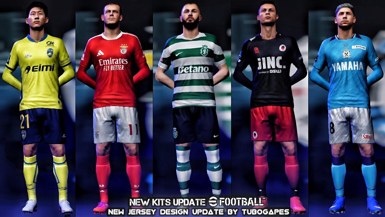 New Jersey Update🔥 eFootball 2027 Mobile Kits New Update