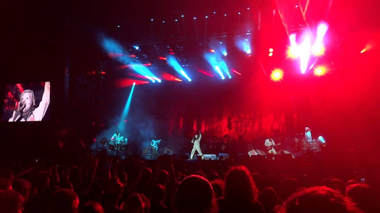 Slipknot live at Graspop metal meeting 2013