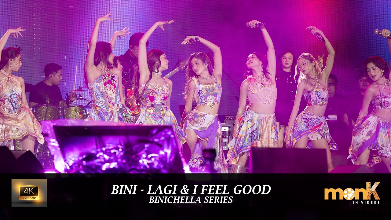 BINI - BINICHELLA [LAGI & I FEEL GOOD][4K][FANCAM]