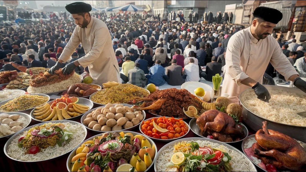 HE FEEDS 4,000 PEOPLE A DAY… WITH NO MONEY! | PREPARED 2000KG FOOD FOR GRAND RAMADAN IFTAR PAKISTAN