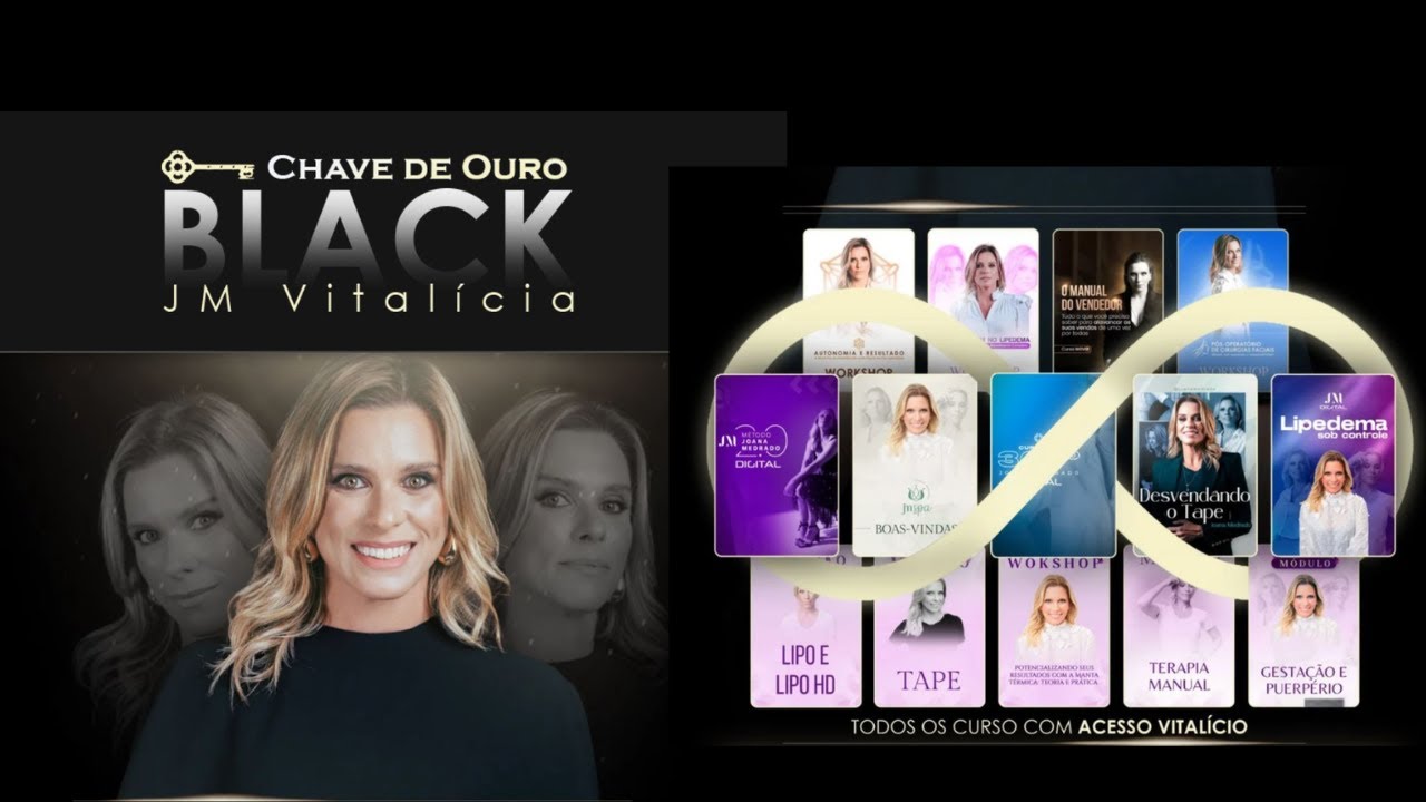 Chave de Ouro - Black JM Vitalícia