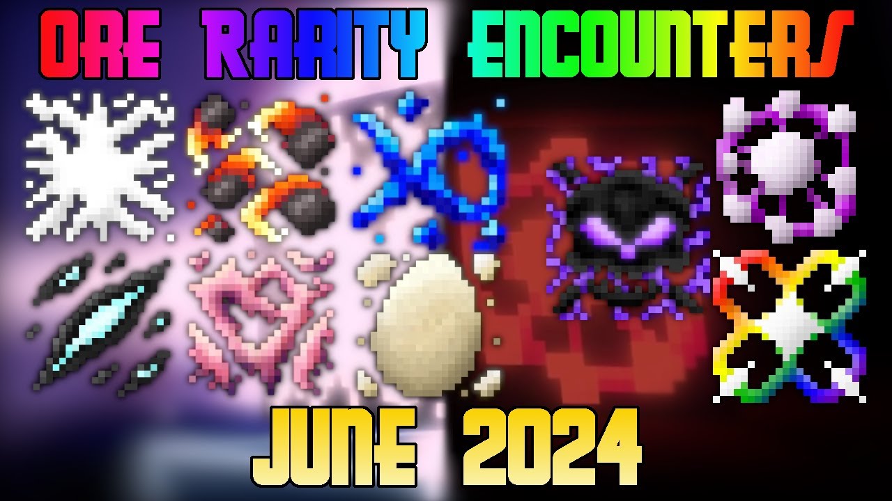 ROBLOX Mining Games: Ore Rarity Encounters | June 2024
