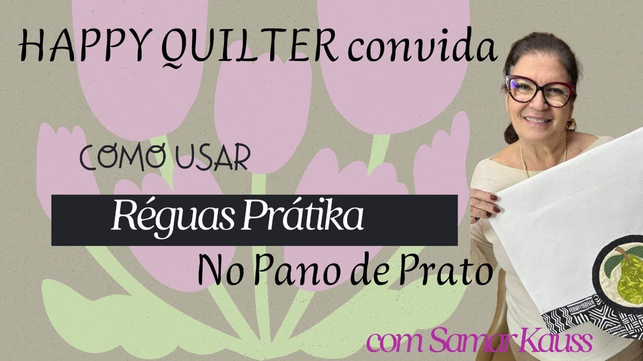Como usar Réguas Prátika no pano de prato