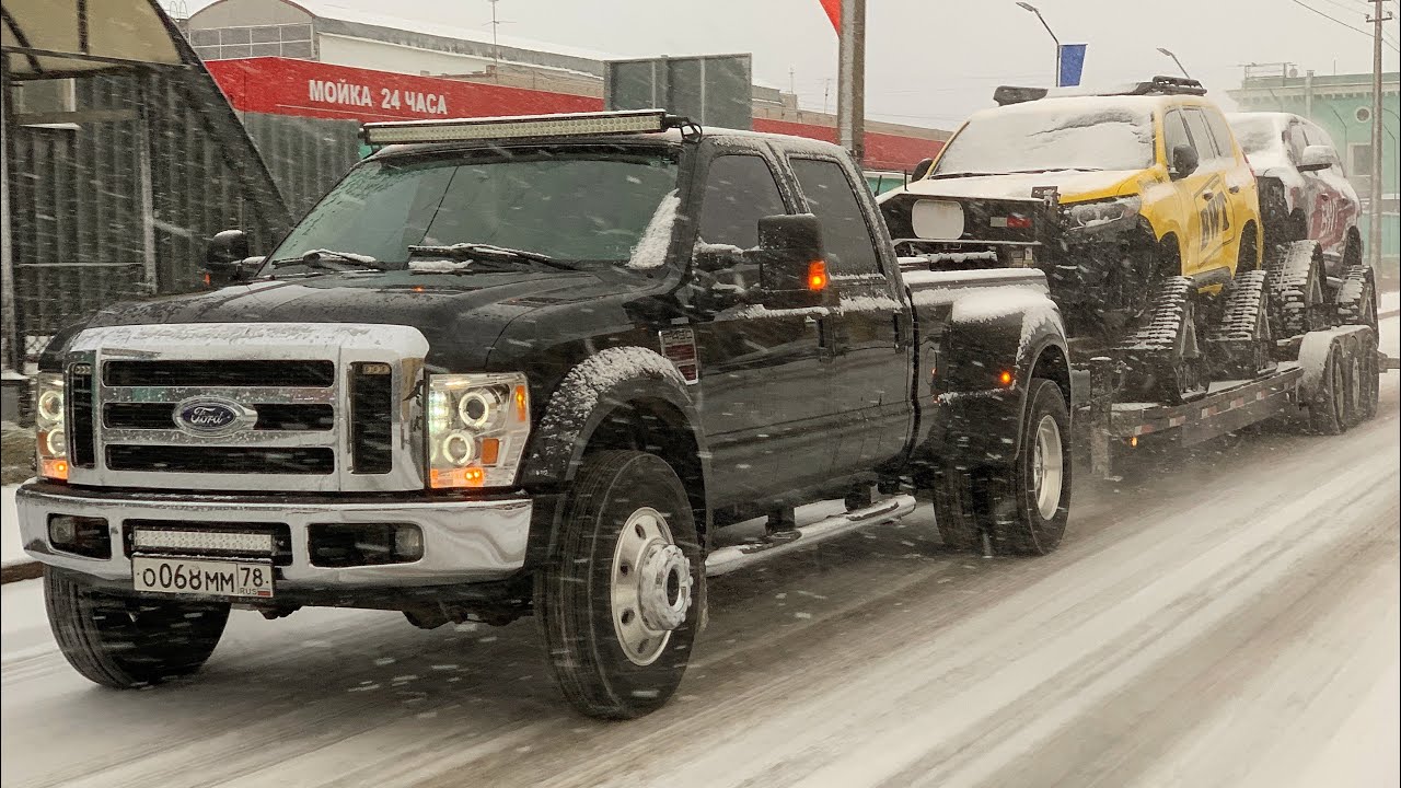Полноценная ФУРА по цене нового УАЗа. Ford F450. Ставим Пневму.