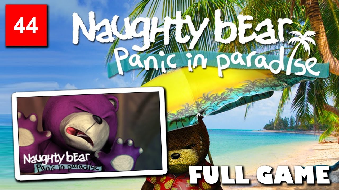 Naughty Bear: Panic in Paradise | PS3 Longplay, Full Game, No Commentary