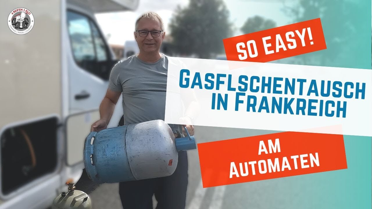 Easy Peasy - Gasflaschentausch in Frankreich am Automaten 💪🏻