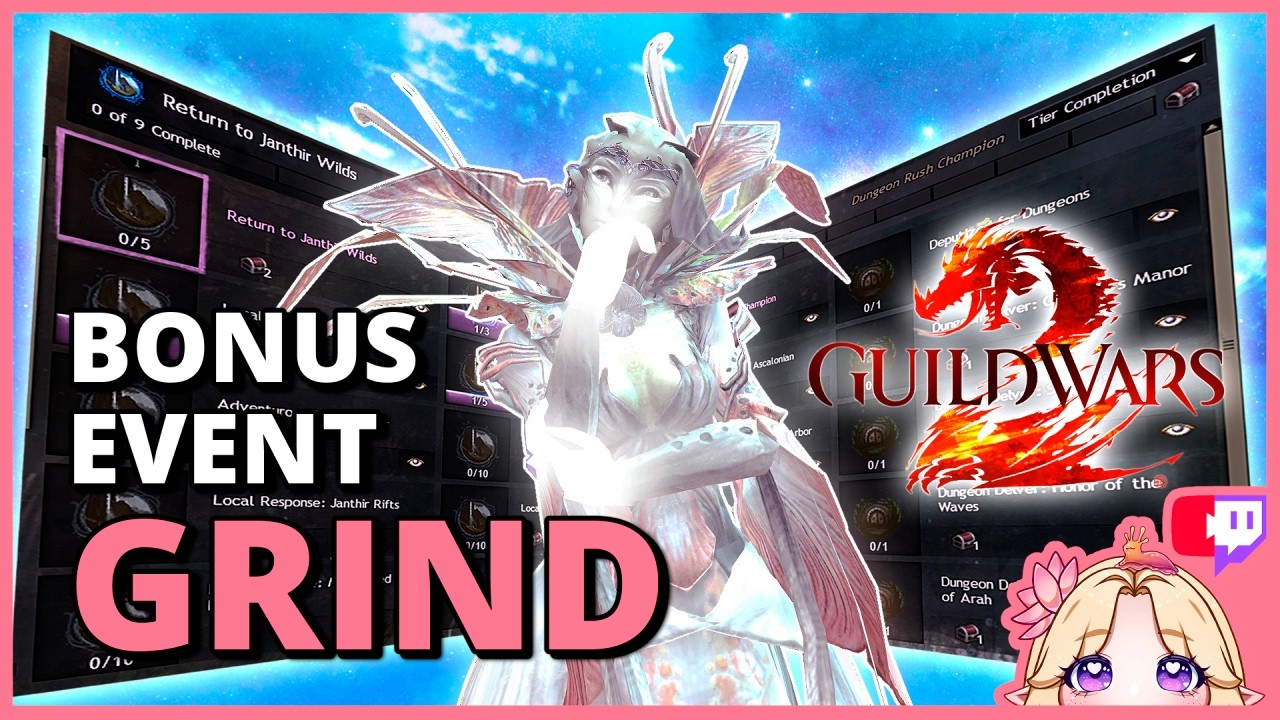 Bonus Event GRIND in GW2: Get Those Loots [Join Me!]