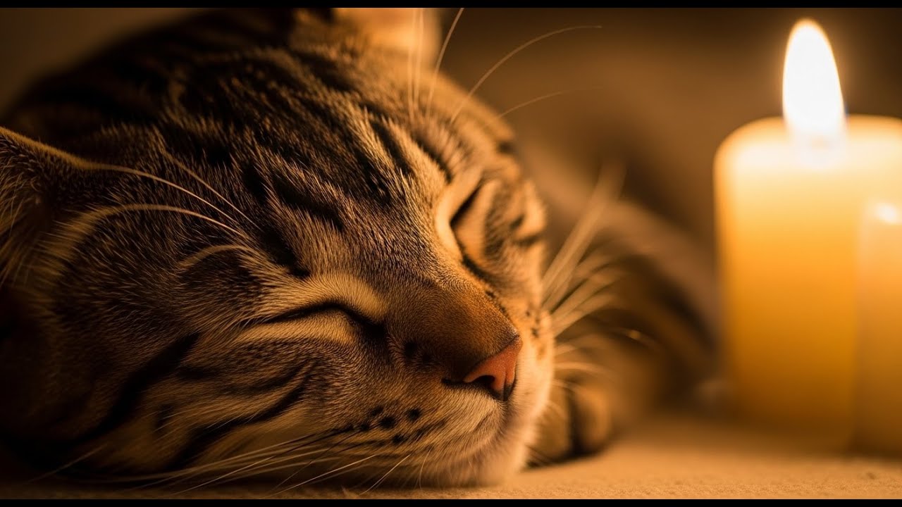 12 Hour Gentle Healing Music for Cats 🐾