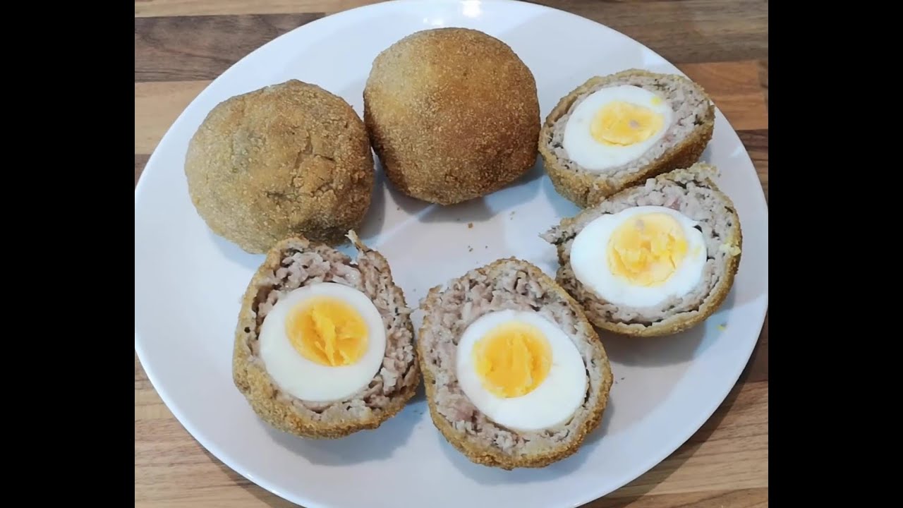 Delicious Large Scotch Eggs. Easy Step by Step Guide