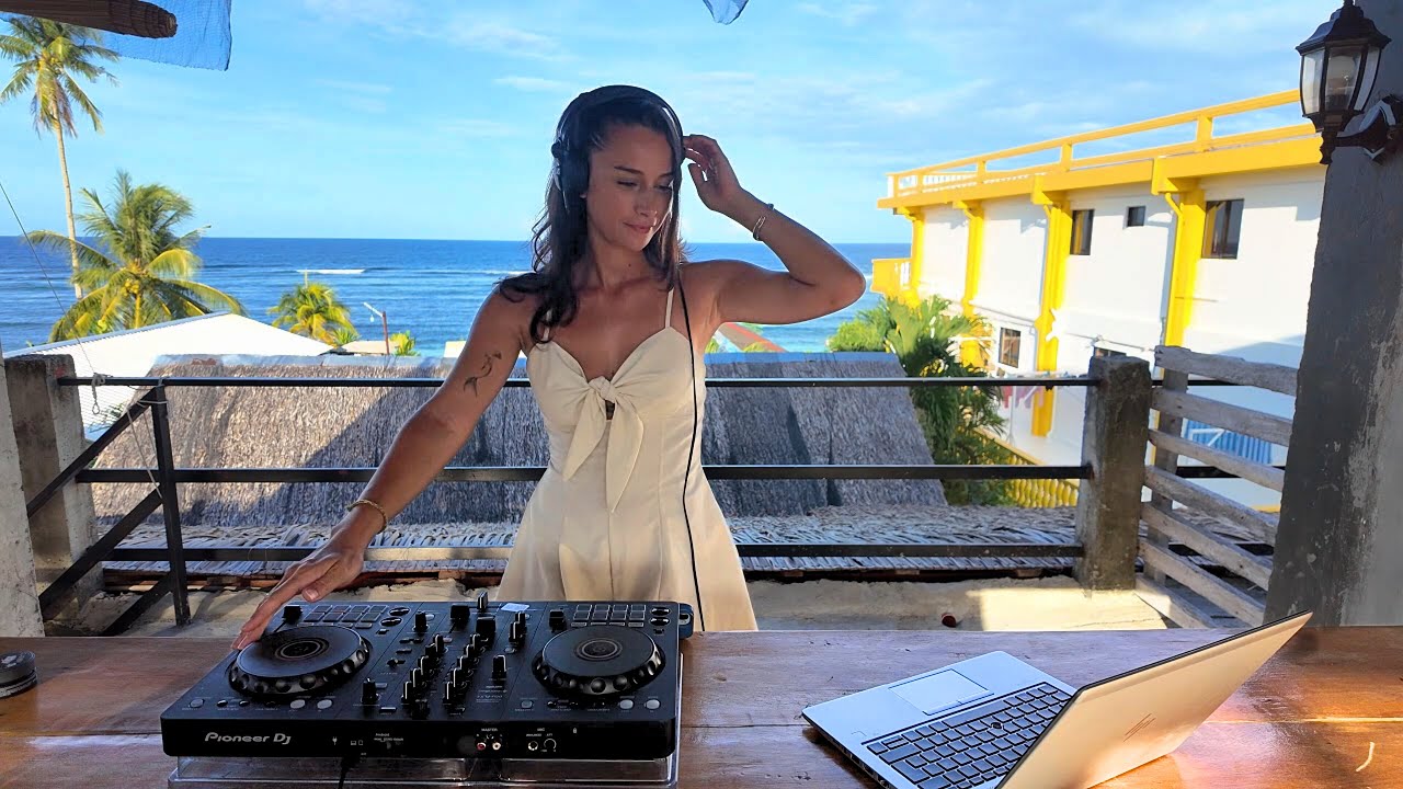 Ocean Jazz House | Deep Groovy DJ Mix | Chill Rooftop Lounge Vibe | Siargao Philippines Travel Vlog