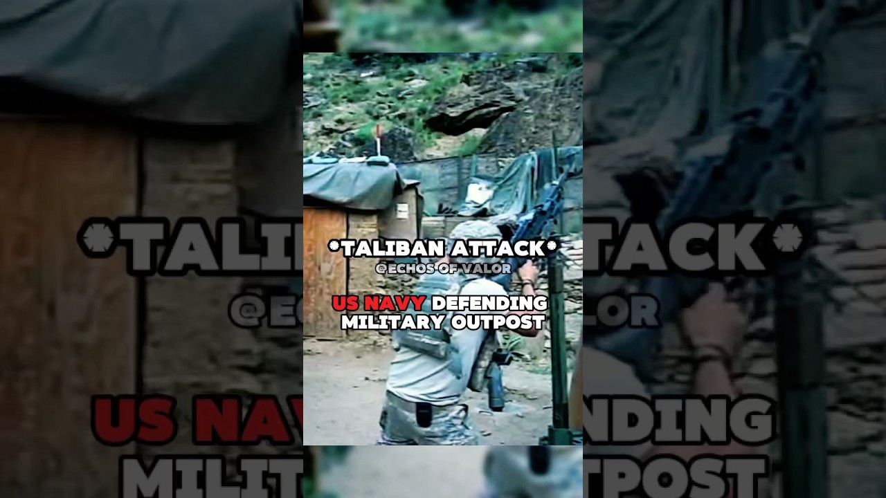 US MILITARY DEFENDING OUTPOST FROM TALIBANS ‼️ #army #military #combat #soldier #usnavy