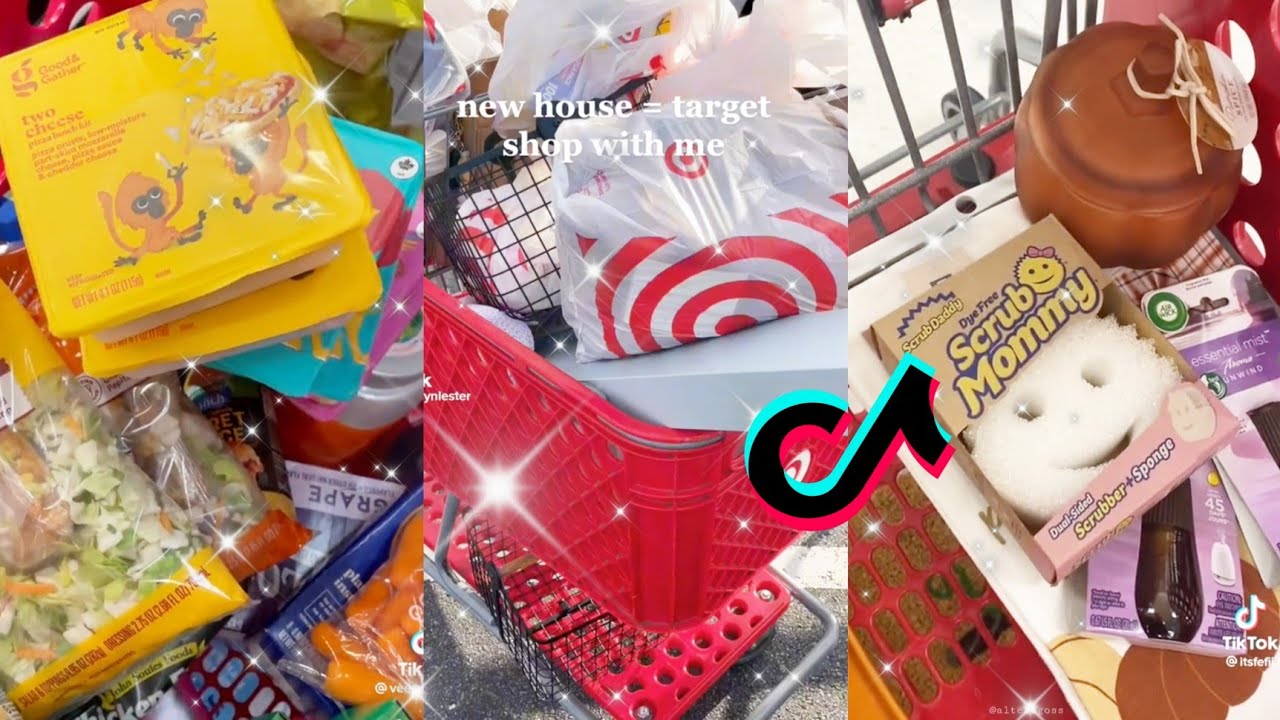 target shopping and organizing tiktok compilation 🍇🍓🍋