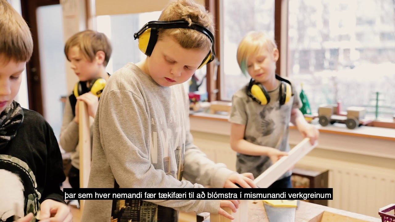 Háteigsskóli textað
