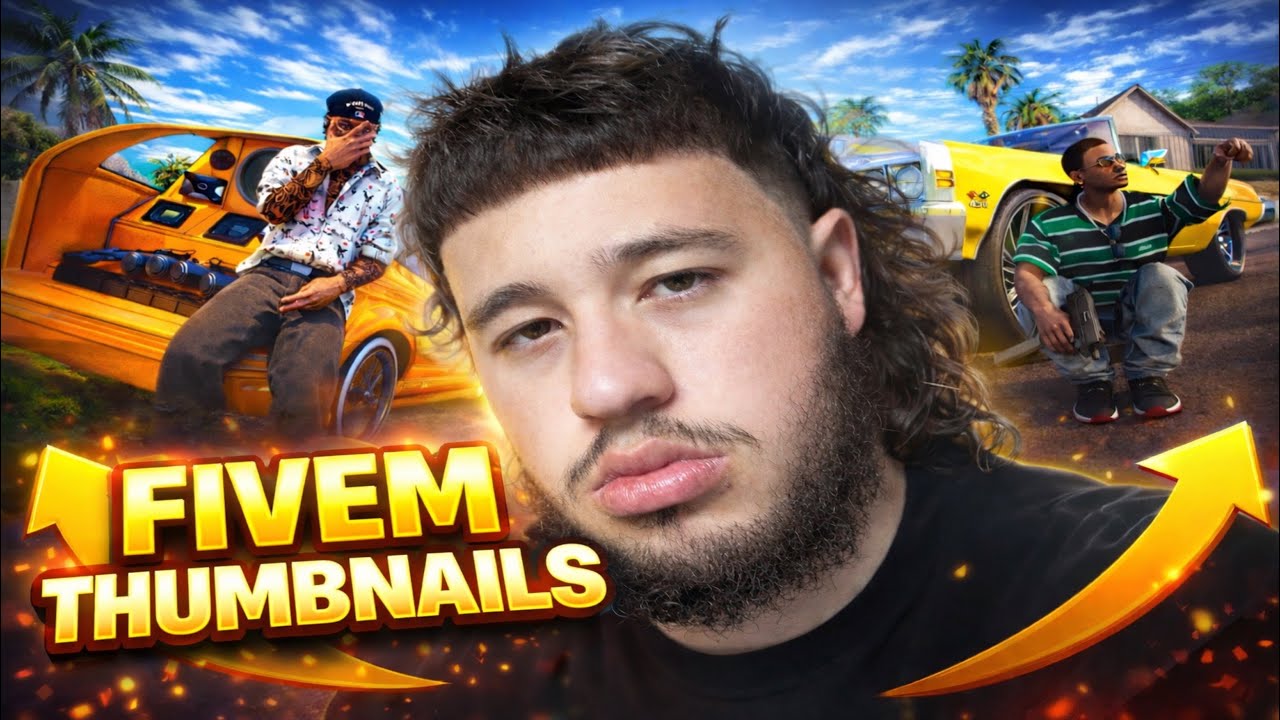 How I Make High-Quality FiveM Thumbnails (Easy Method)