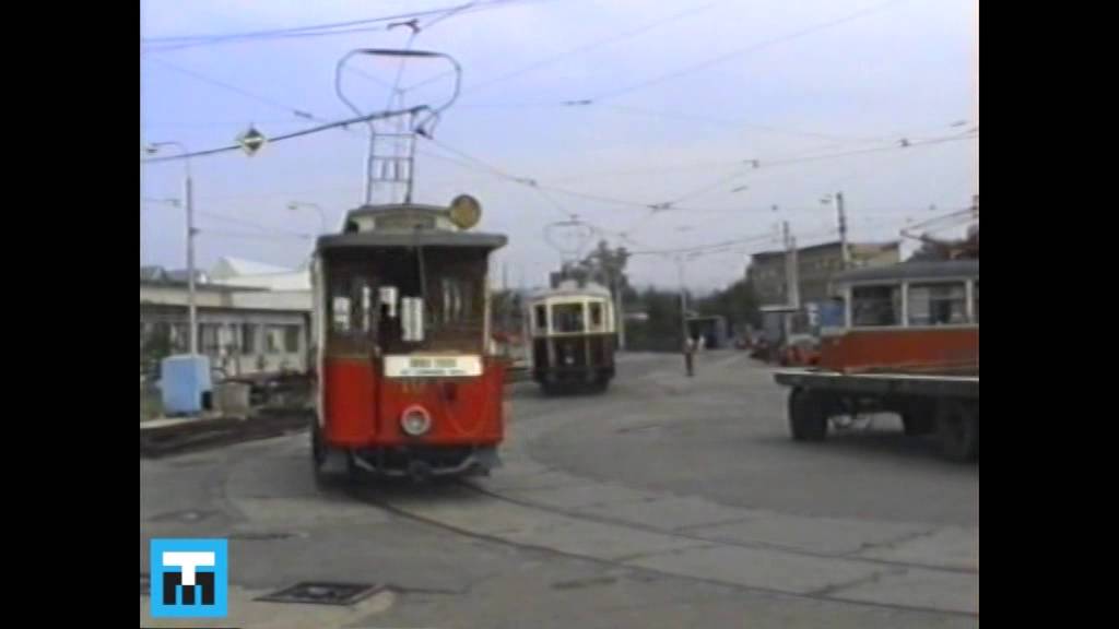 1993 TMB Brno, historické tramvaje, servisní jizdy