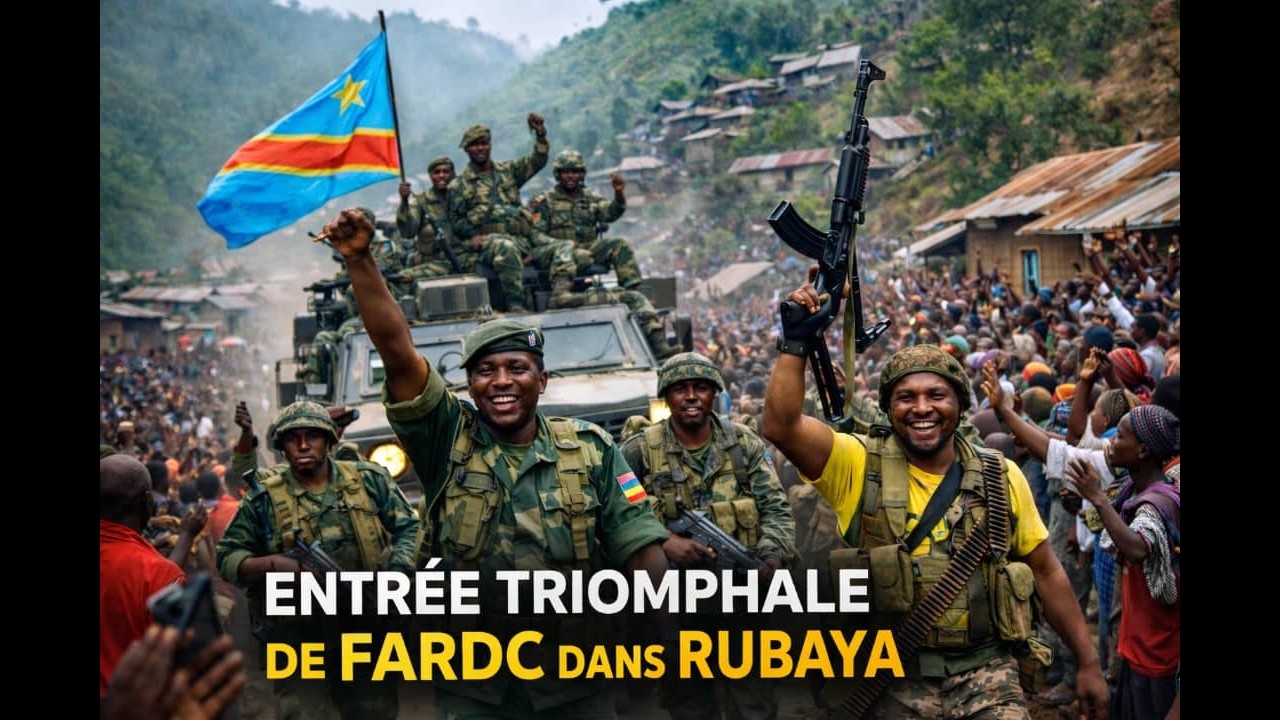ENFIN LA CITÉ MINIÈRE DE RUBANA LIBÉRÉE PAR LE WAZALENDO!VOICI L'ENTRÉE TRIOMPHALE DE FARDC À RUBAYA