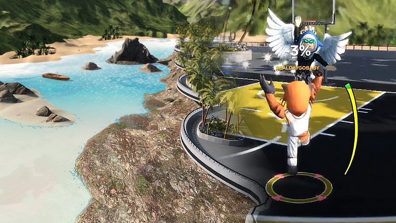 В ИГРЕ HOOPS LIFE В ROBLOX ДОБАВИЛИ НОВУЮ ПЛОЩАДКУ В ТЕМАТИКЕ ОСТРОВА