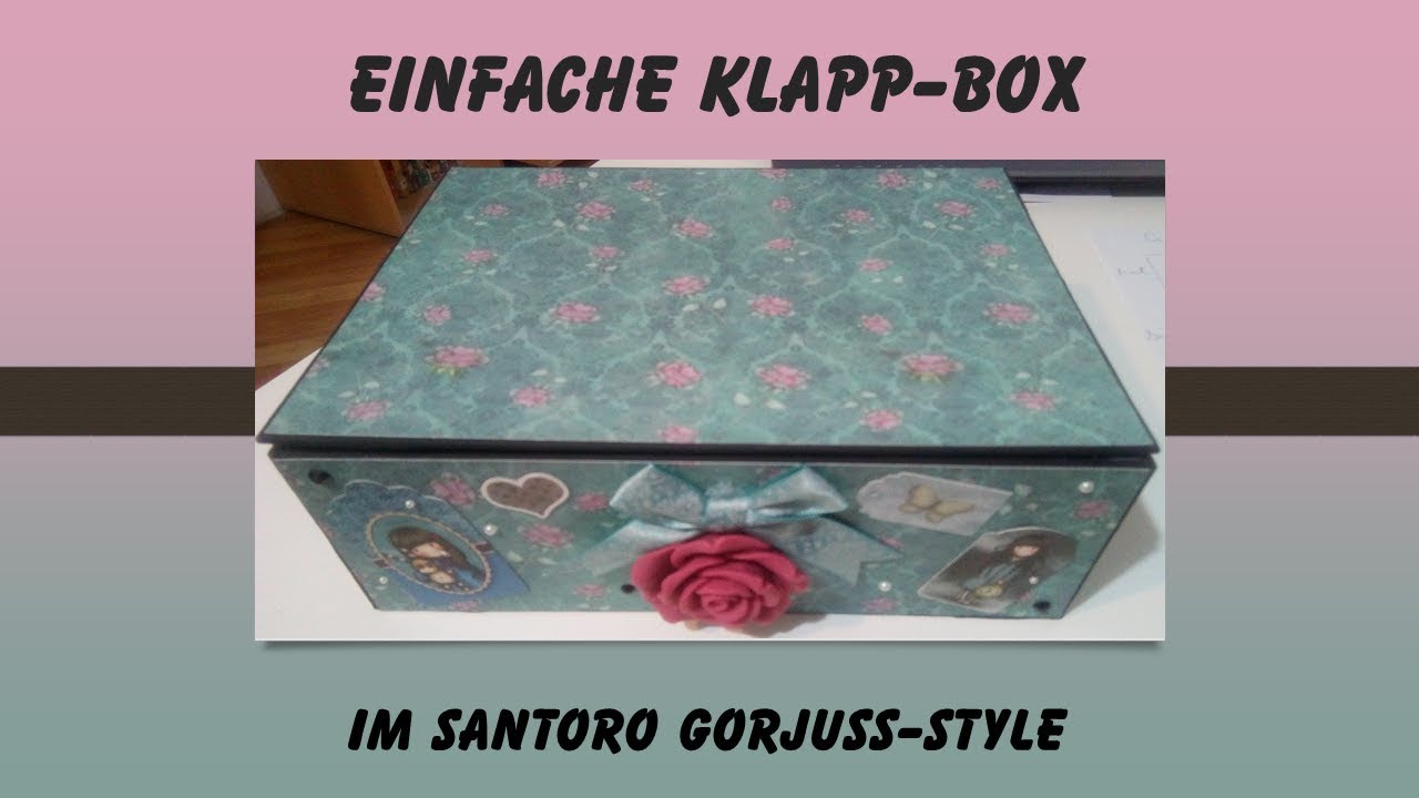 Tutorial: Einfache Klapp Box