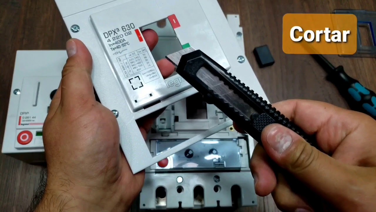 1. Mando Motorizado 026144 DPX3 630 Legrand - Unboxing y Armado