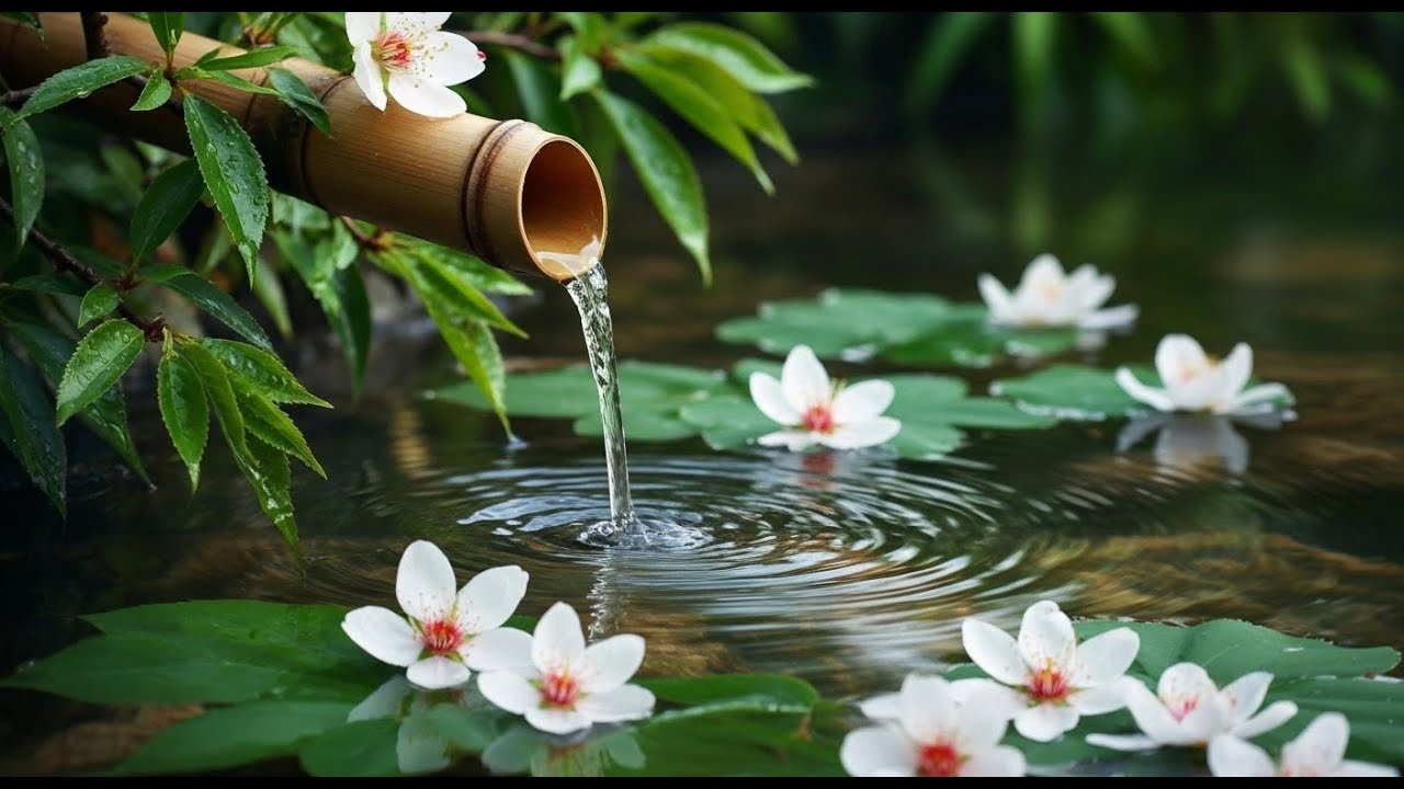 Relaxing Piano Music with Water Sounds & Birds  Peaceful Nature Sounds for Sleep, Study & Relax