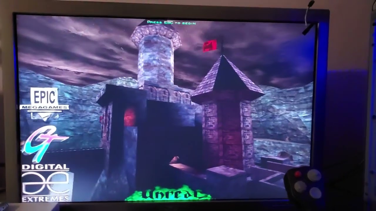 S3 ViRGE DX 4MB pci running UNREAL on Windows 98