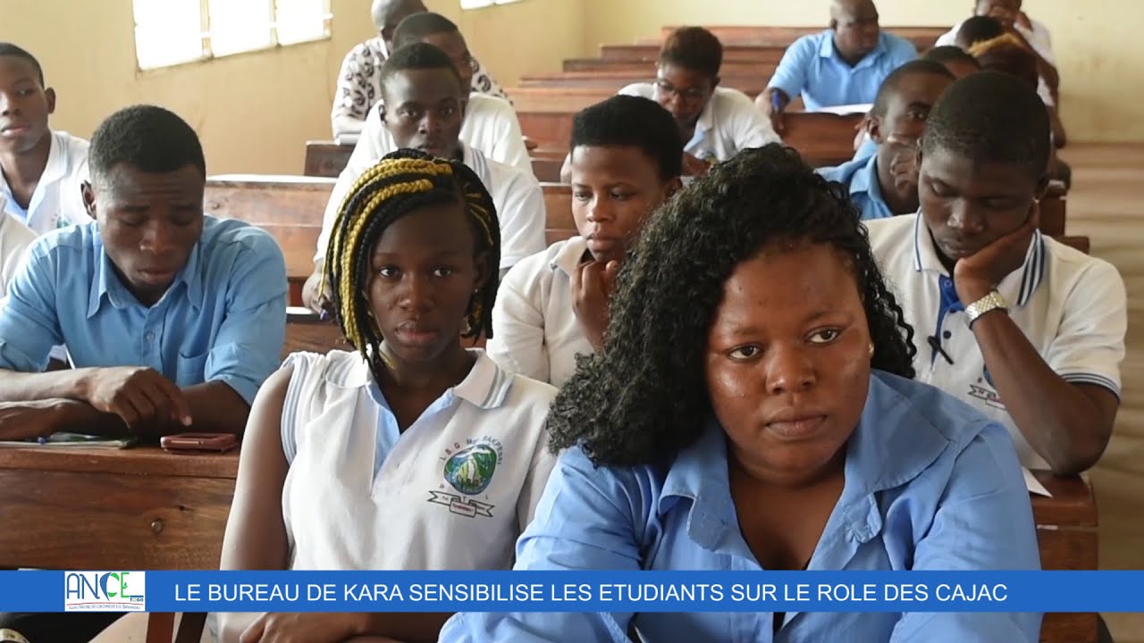 LE BUREAU DE KARA SENSIBILISE LES ETUDIANTS SUR LE ROLE DES CAJAC