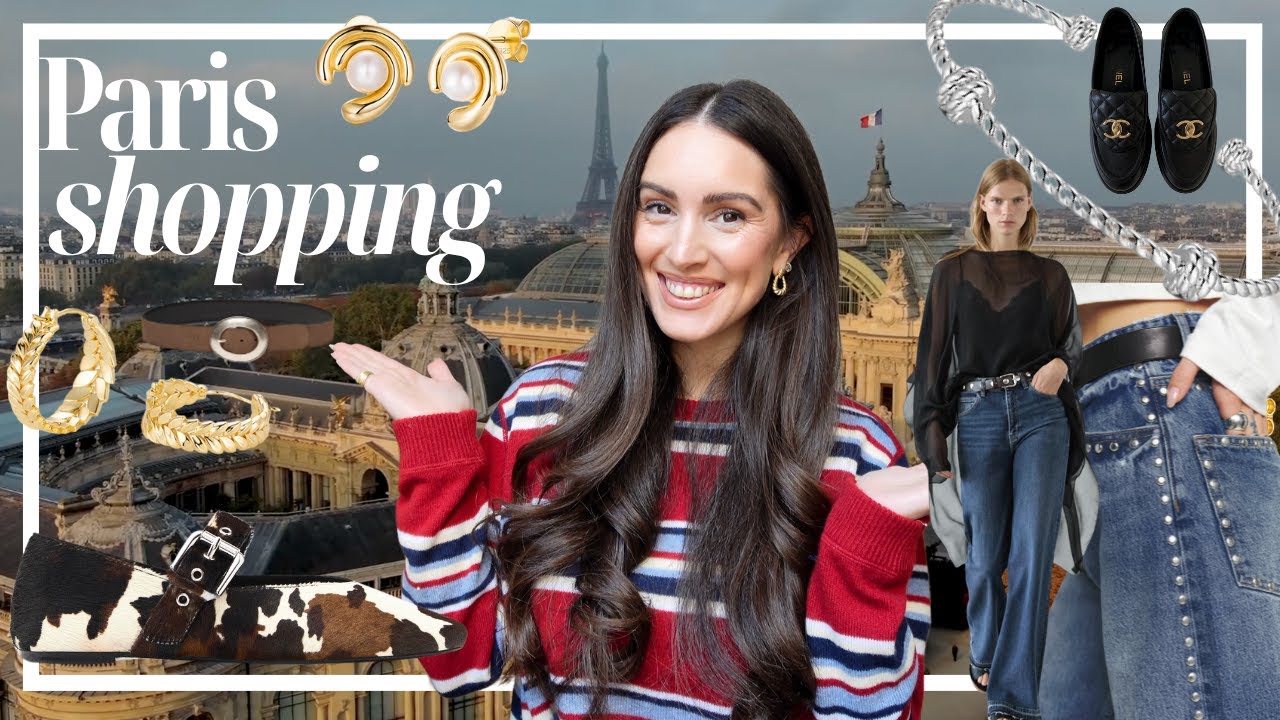 PARIS SHOPPING VLOG | Massimo Dutti try on haul, Reformation haul, Oby jewelry luxury shopping | Pia