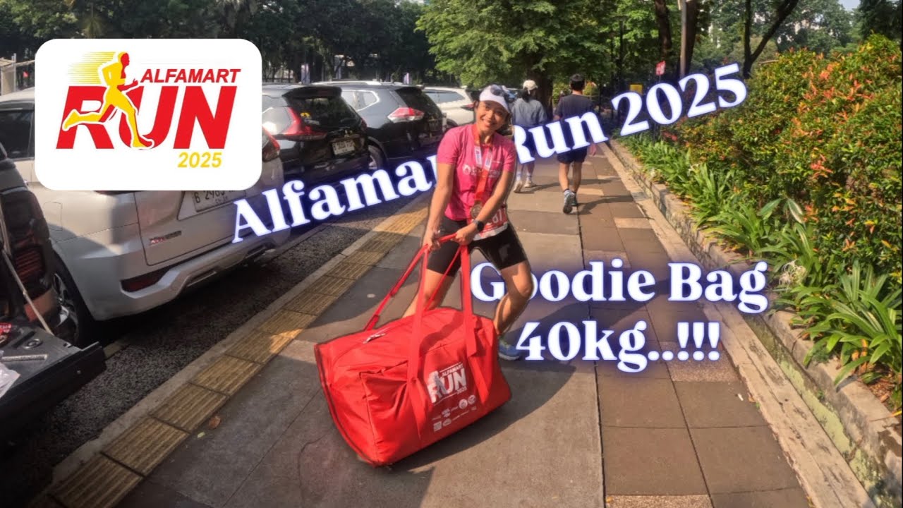 ALFAMART RUN 2025 BERATNYA NGANGKUT GOODIE BAG 40KG