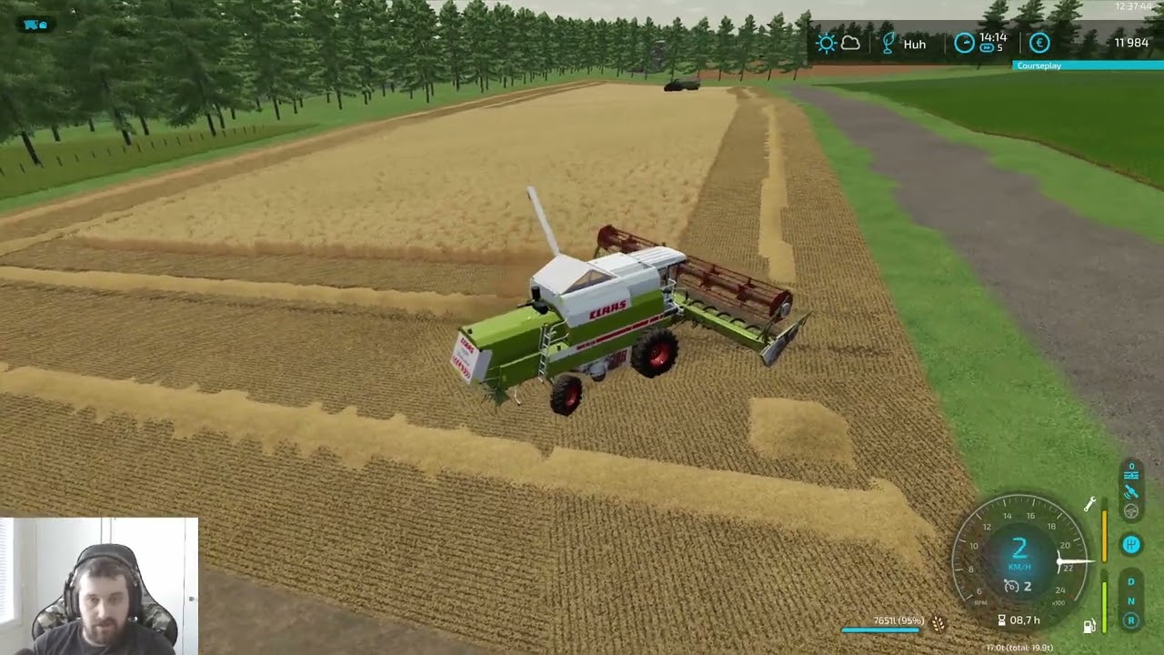 Kolos pello Vehnä talteen #98  Wasteland Survival  - Farming Simulator 22
