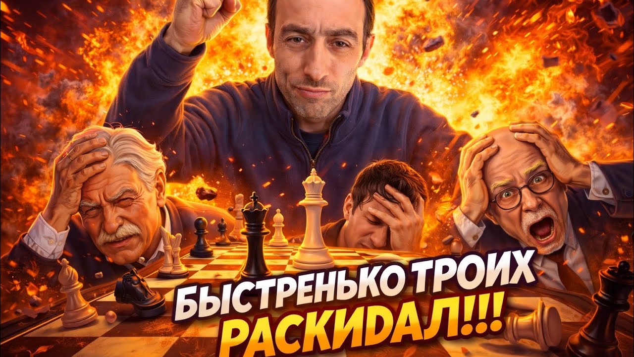 По быстрому троих раскидал!!! Александр Гельман 