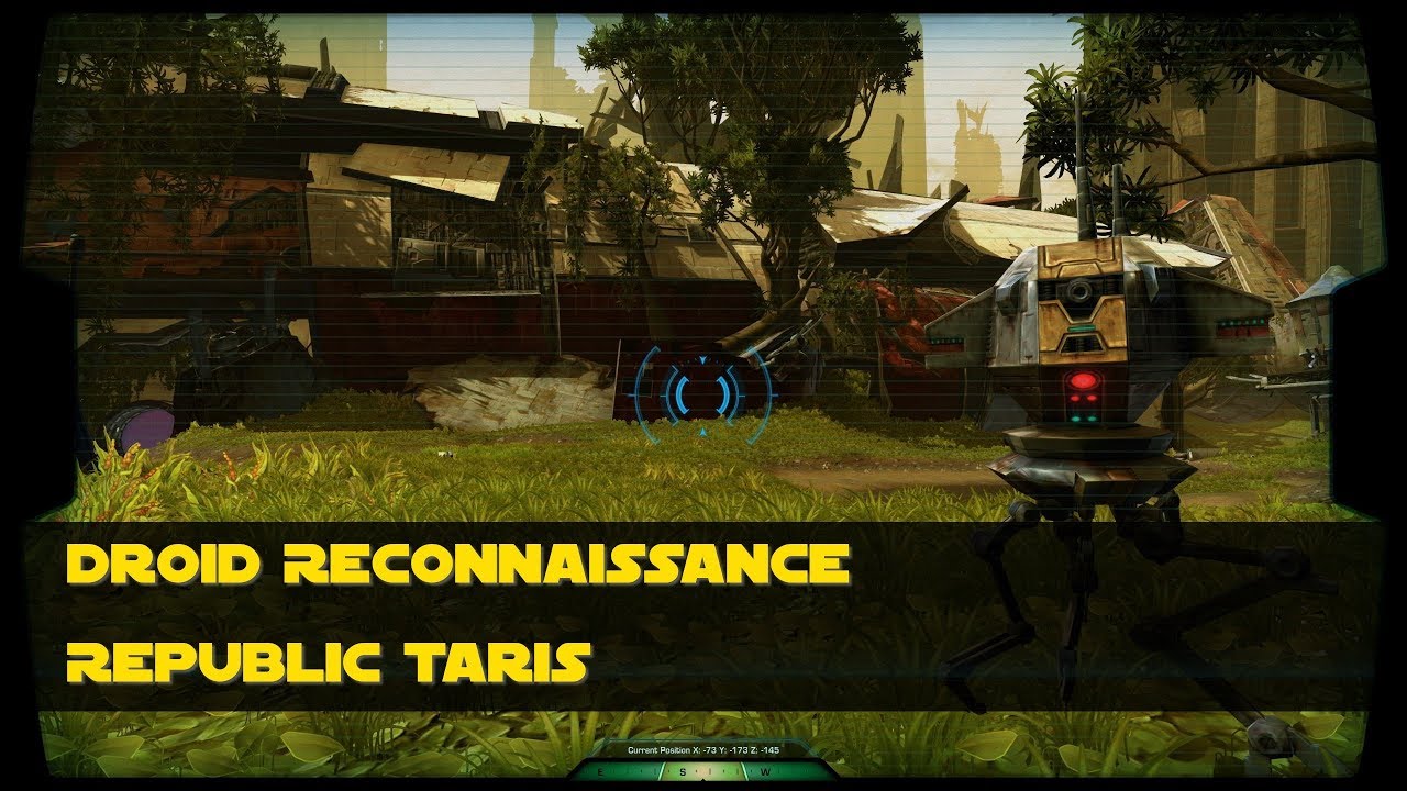 Republic Taris Droid Reconnaissance Guide - All 6 Locations