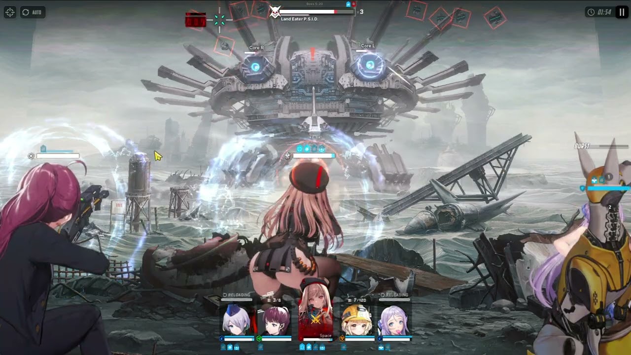 Nikke chapter 5 boss fight