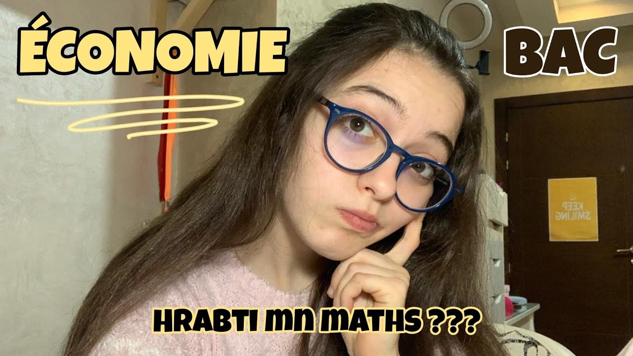 3LACH DRTI ECONOMIE ???? 👩🏼‍💻📊📚 ( kent bagha n9ra ela l9alb 😂 )