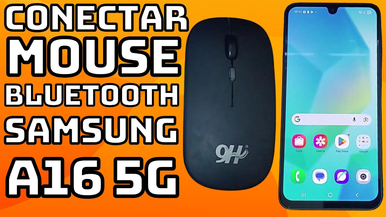 COMO CONECTAR E USAR MOUSE BLUETOOTH (SEM FIO) NO CELULAR SAMSUNG GALAXY A16 5G