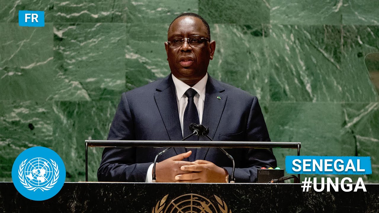 (Français) 🇸🇳 Senegal - President Addresses United Nations General Debate, 76th Session | #UNGA