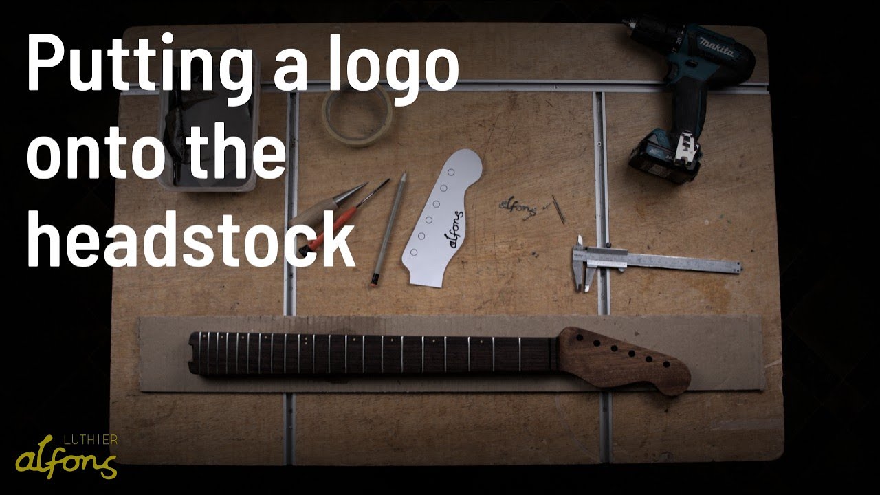 Putting a Logo Onto The Headstock